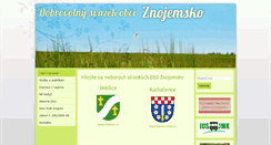 Desktop Screenshot of dso-znojemsko.cz
